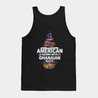 Christmas Tree  American Grown With Ghanaian Roots - Gift for Ghanaian From Ghana Tank Top